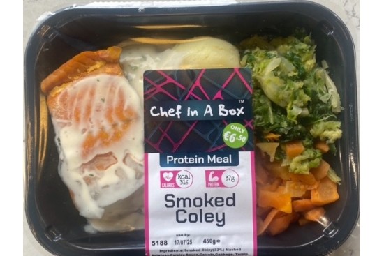 Protein Smoked Coley Dinner €6.50