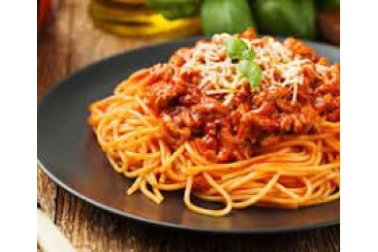 Spaghetti Bolognese €5.50